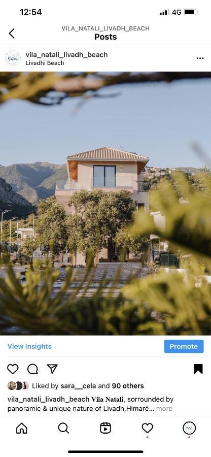 Vila Natali Himare Exterior foto